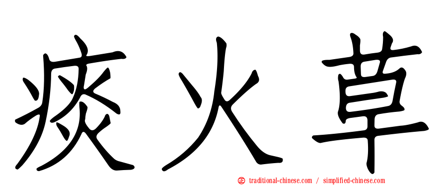 痰火草