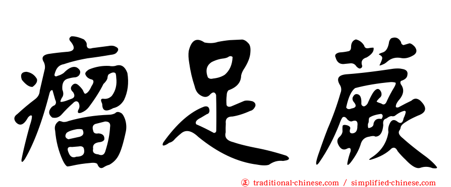 瘤足蕨
