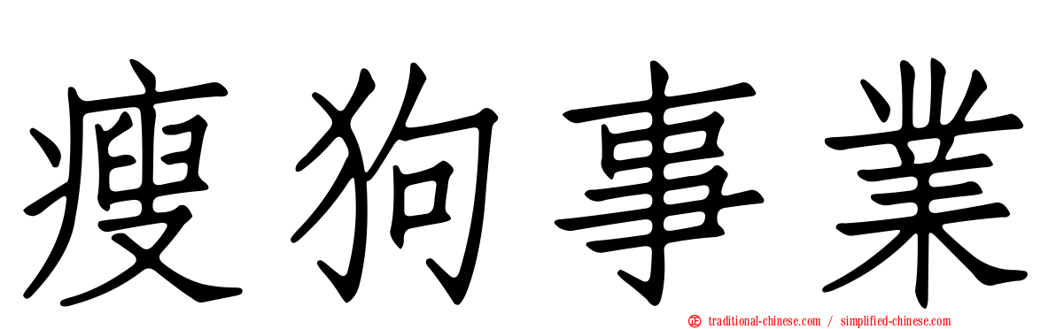 瘦狗事業