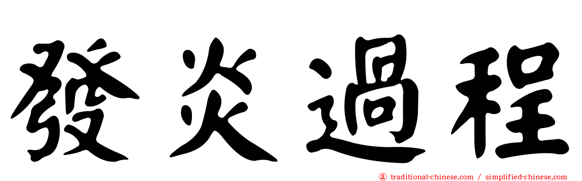 發炎過程