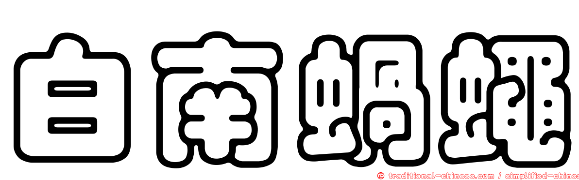 白南蝸蠅