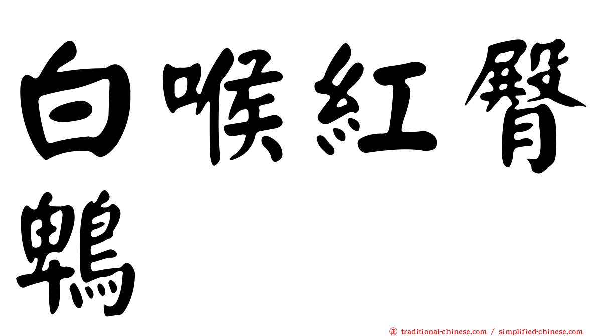 白喉紅臀鵯