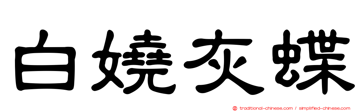 白嬈灰蝶