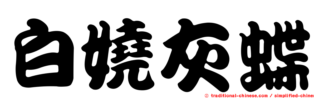 白嬈灰蝶