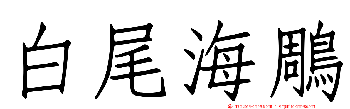 白尾海鵰