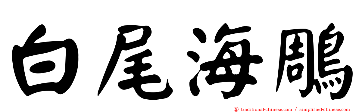 白尾海鵰