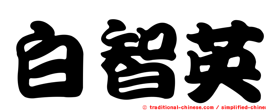 白智英