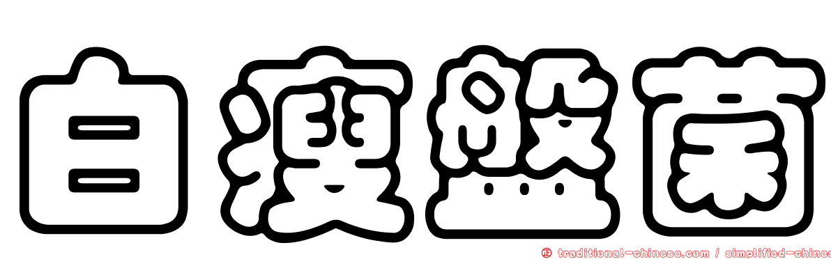 白瘦盤菌