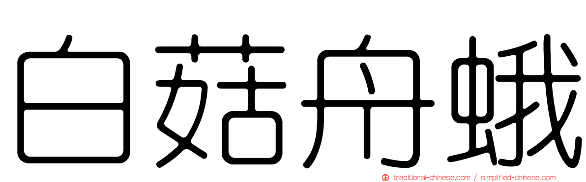 白菇舟蛾
