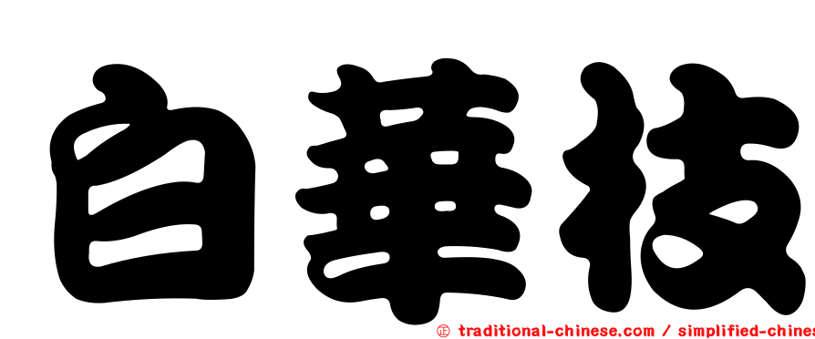 白華枝
