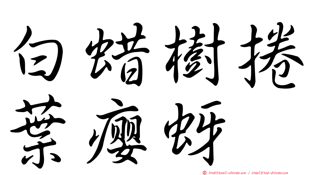 白蜡樹捲葉癭蚜
