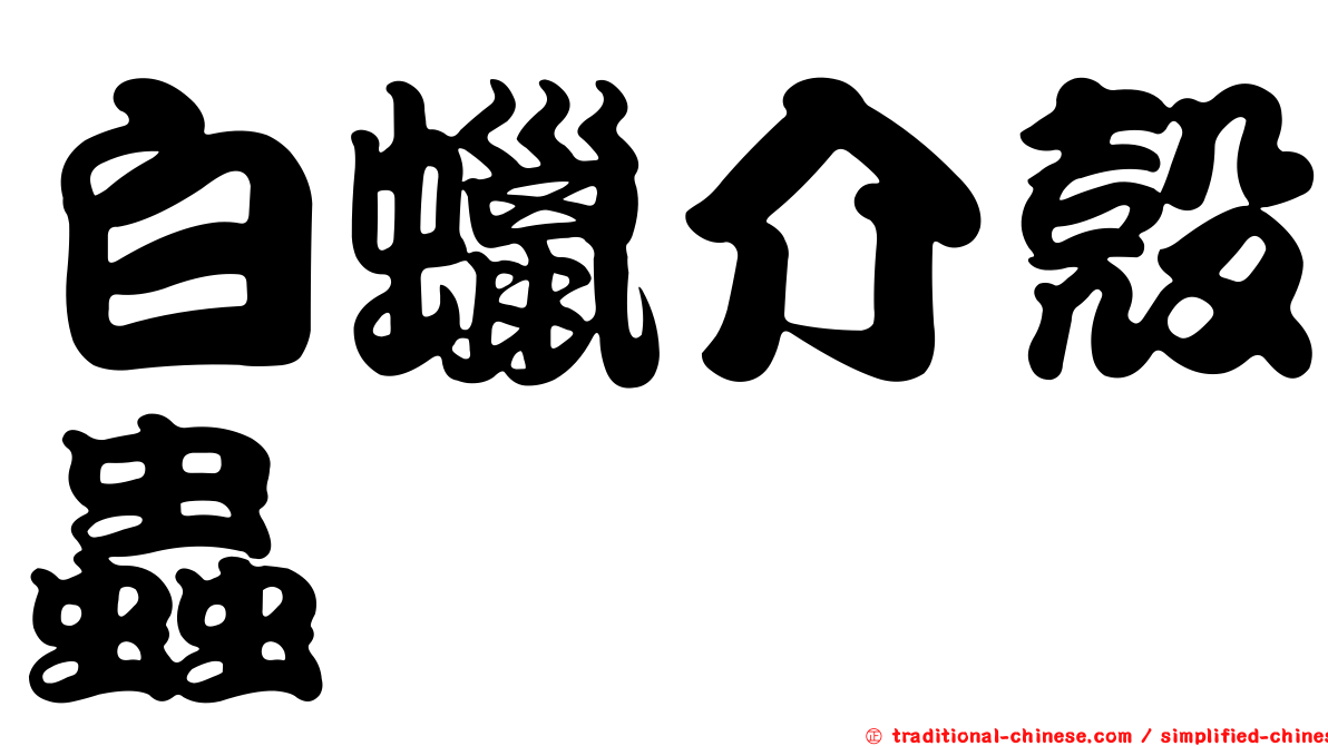 白蠟介殼蟲