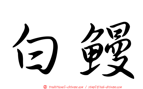 白鰻