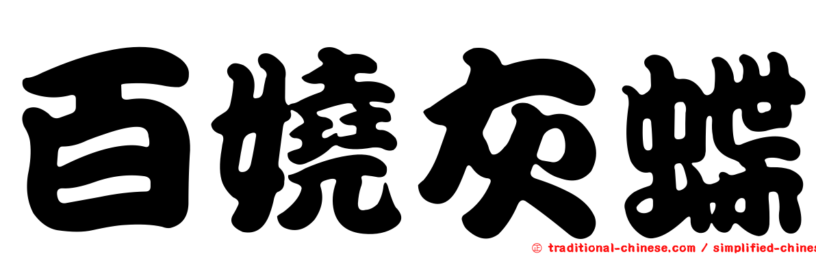 百嬈灰蝶