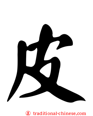 皮