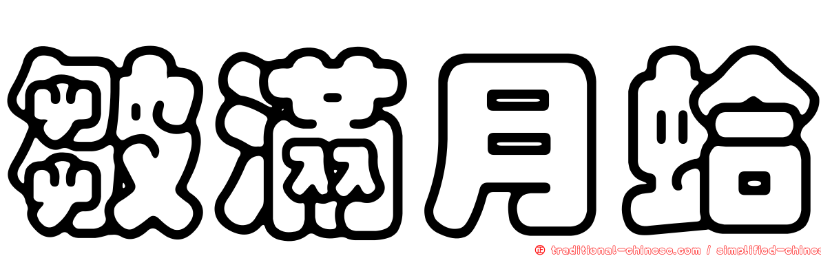 皺滿月蛤