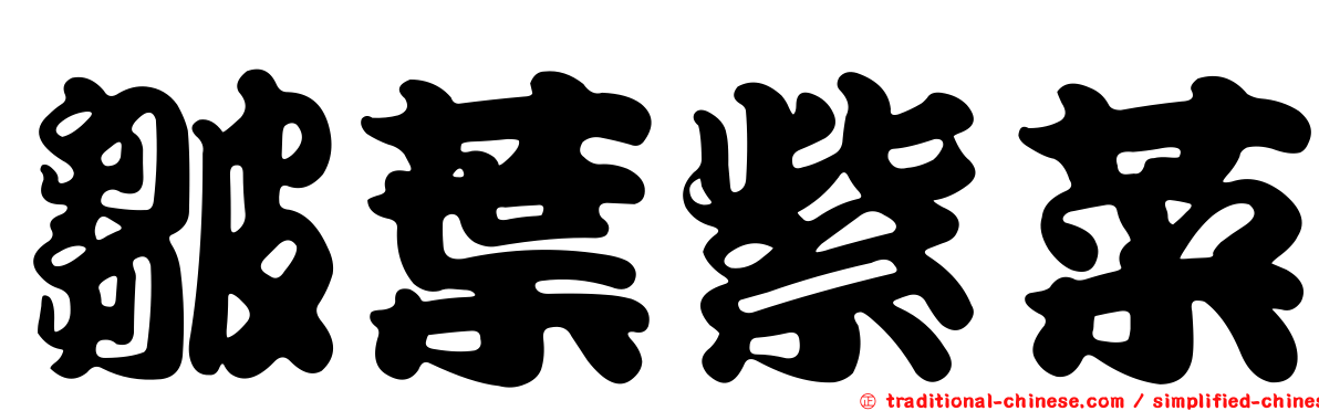皺葉紫菜