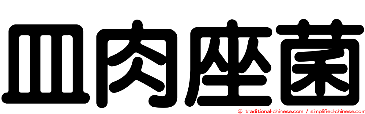 皿肉座菌