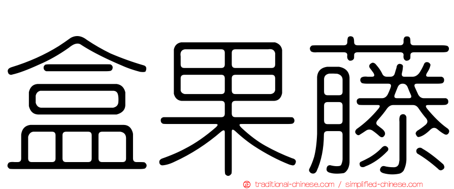 盒果藤