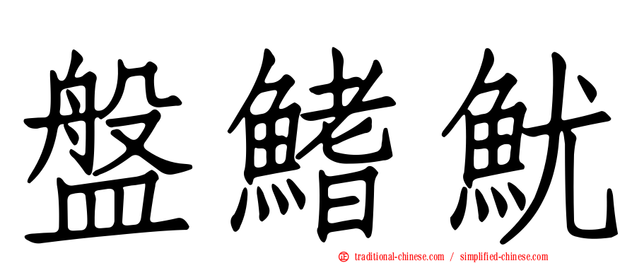 盤鰭魷