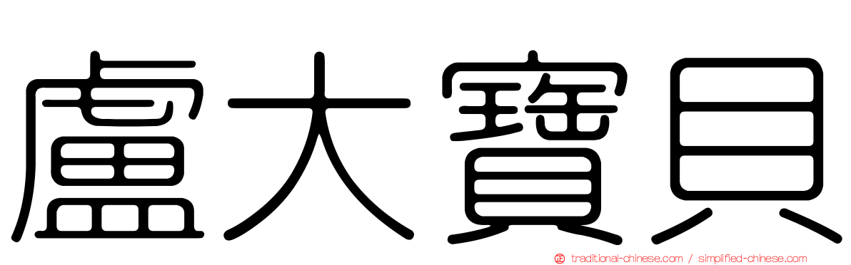 盧大寶貝