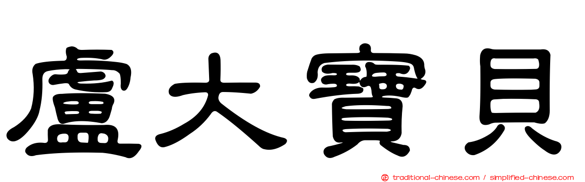 盧大寶貝