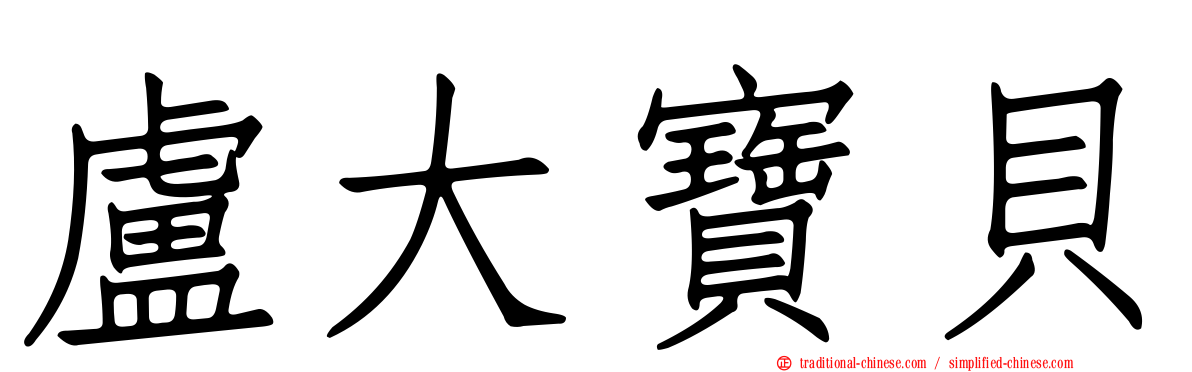 盧大寶貝