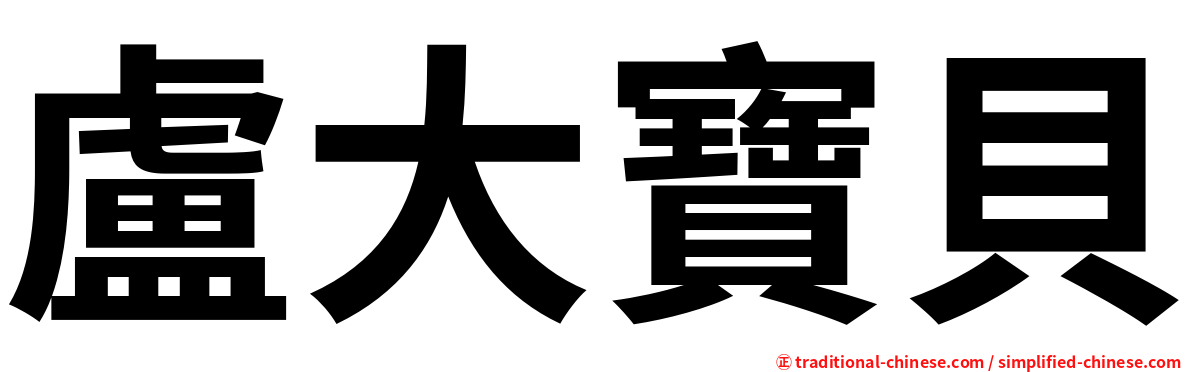 盧大寶貝