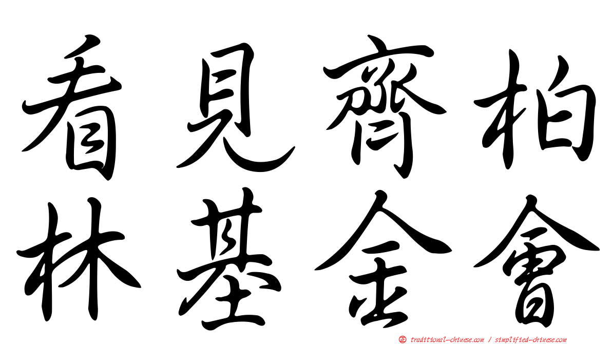 看見齊柏林基金會