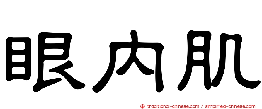 眼內肌