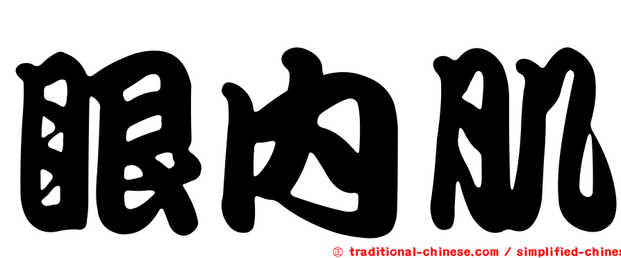 眼內肌