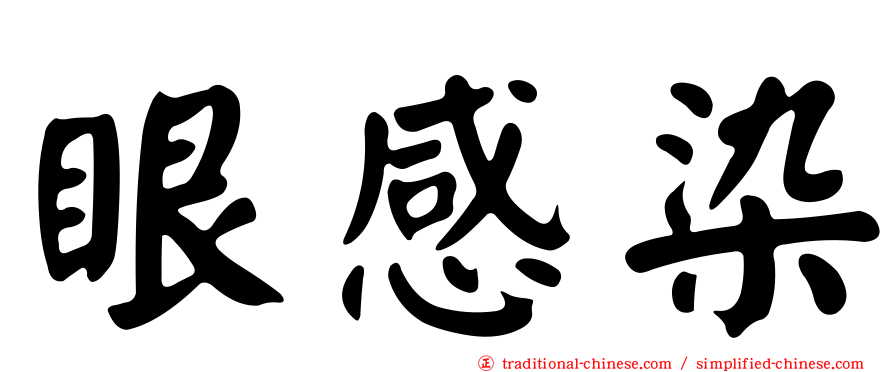 眼感染