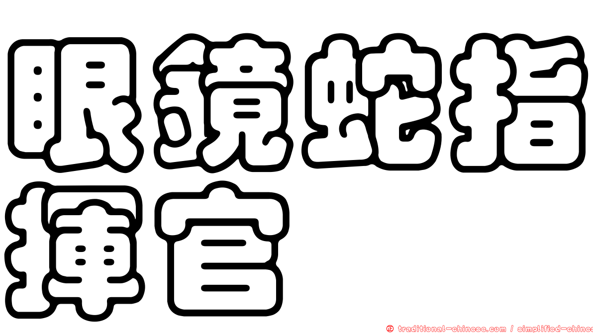 眼鏡蛇指揮官