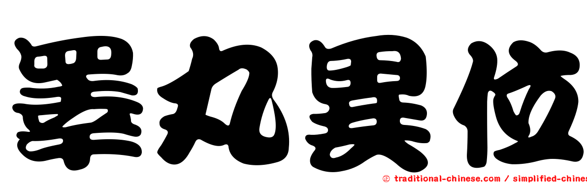 睪丸異位