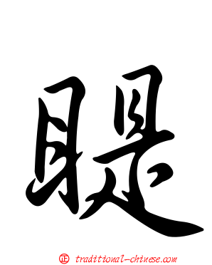 睼