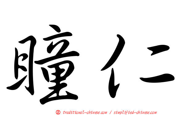 瞳仁
