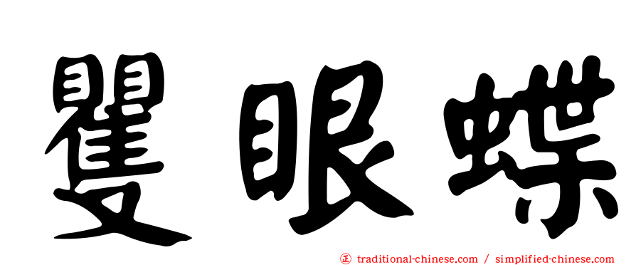 矍眼蝶