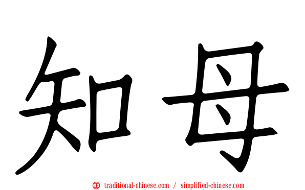 知母