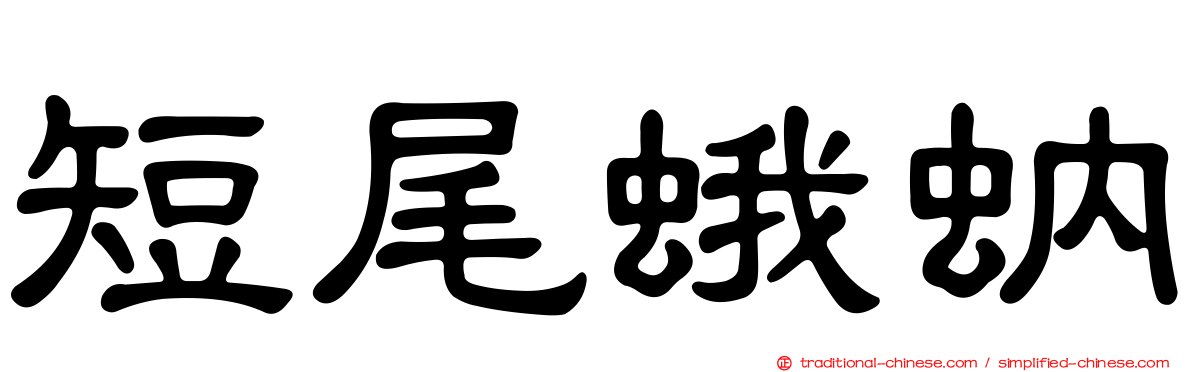 短尾蛾蚋
