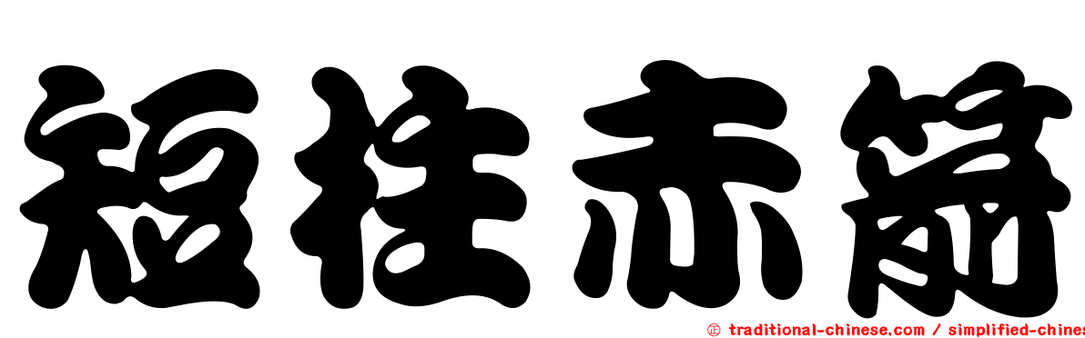 短柱赤箭