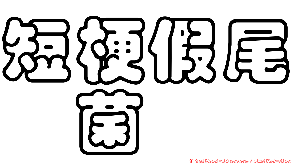短梗假尾孢菌