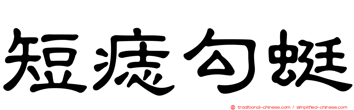 短痣勾蜓