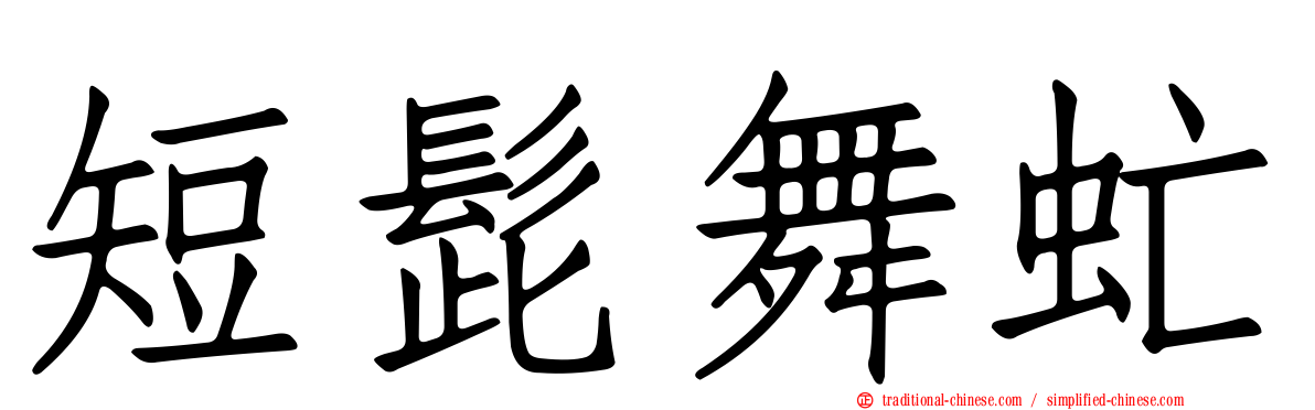 短髭舞虻