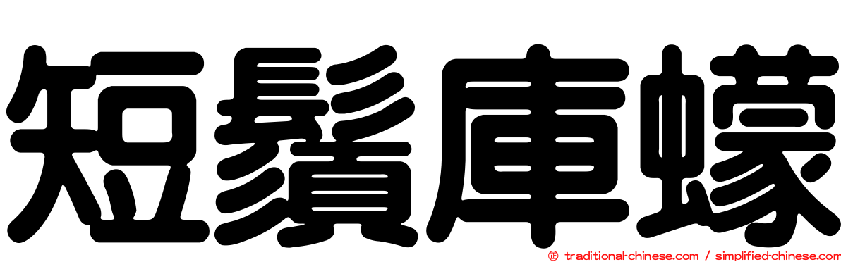 短鬚庫蠓