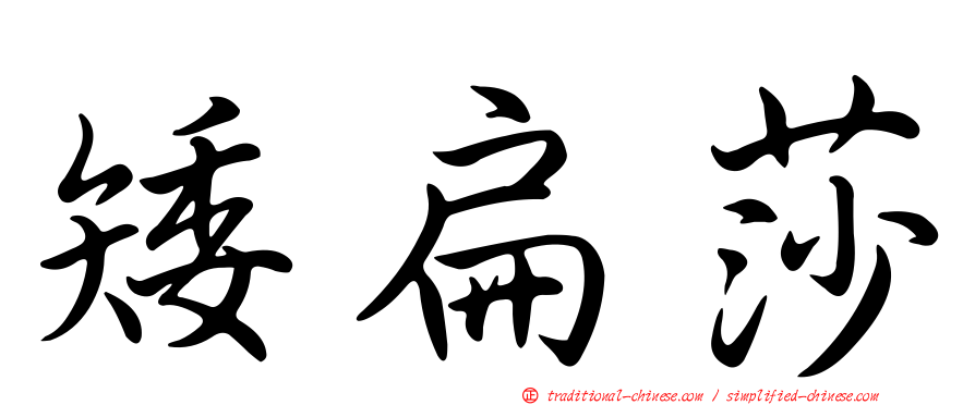 矮扁莎