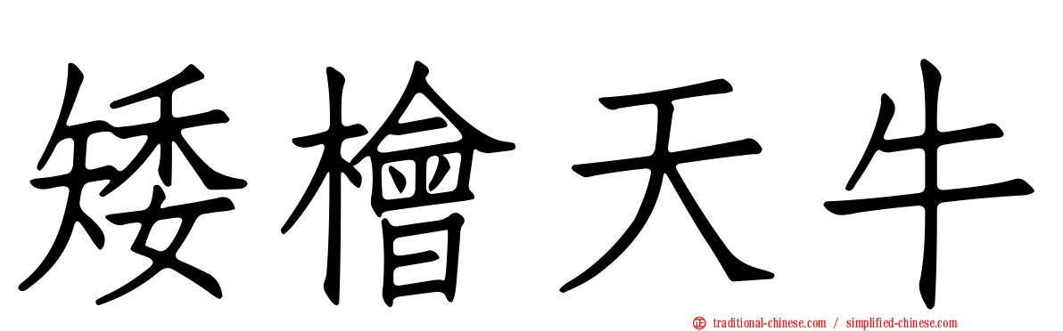 矮檜天牛