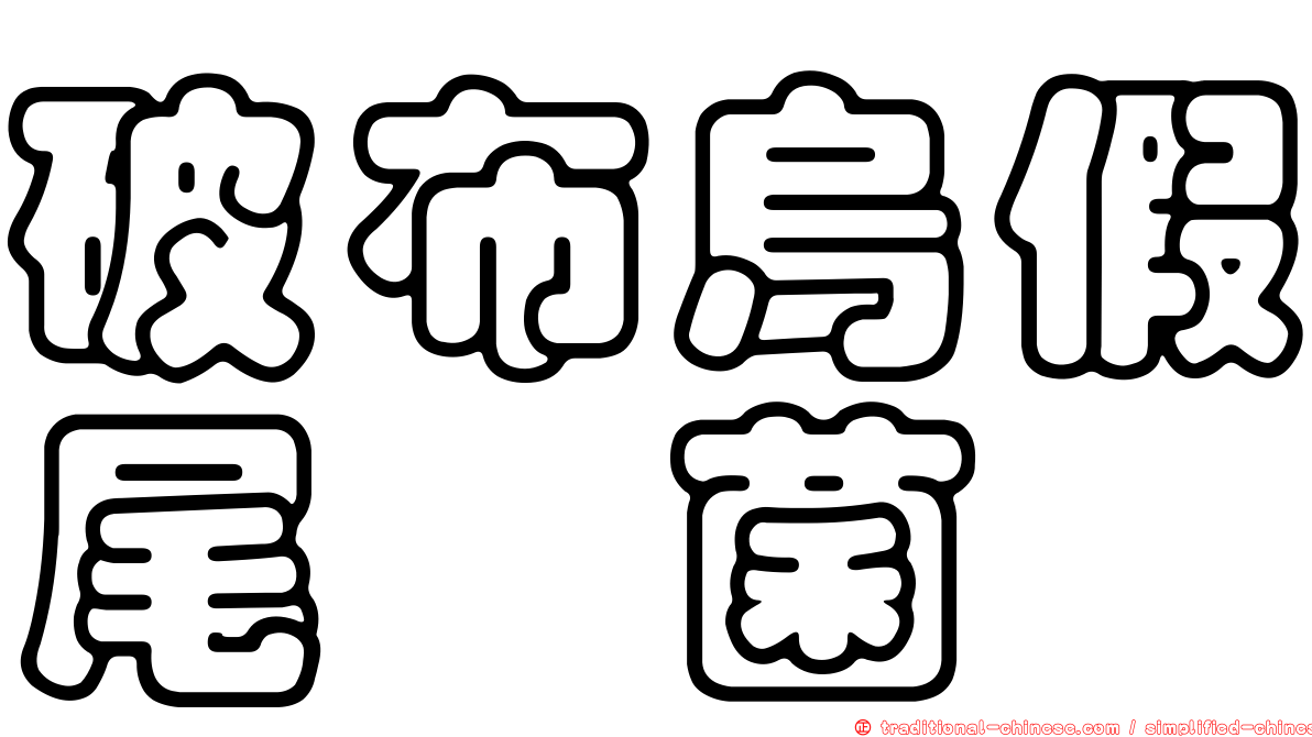 破布烏假尾孢菌