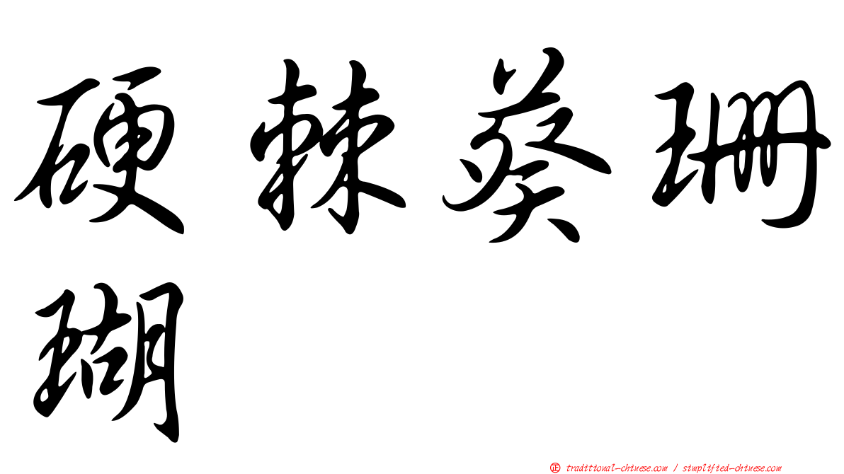 硬棘葵珊瑚