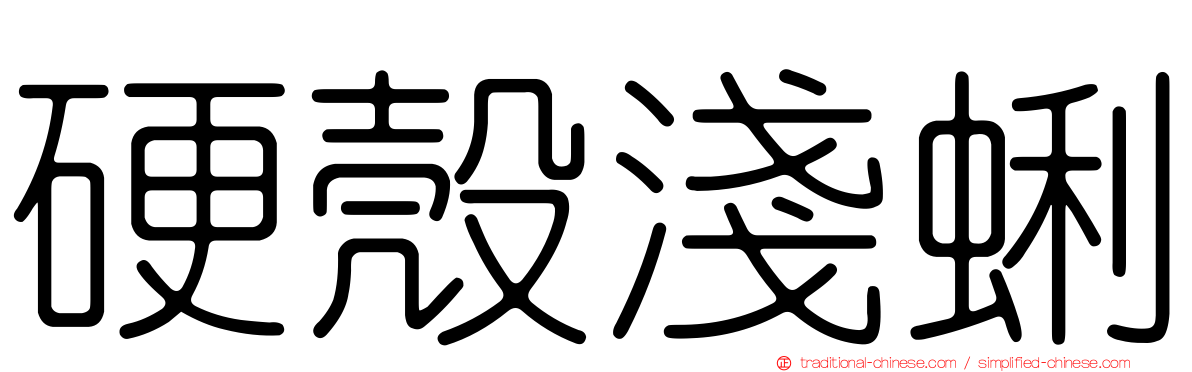 硬殼淺蜊