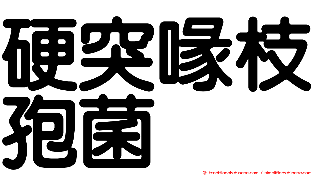 硬突喙枝孢菌